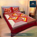Luxury Printed Bed Collection - Red